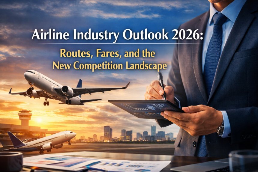 Airline Industry Outlook 2026: Routes, Fares, and the New Competition Landscape