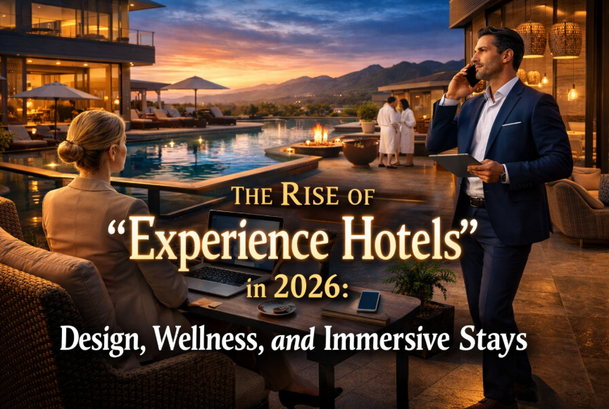 The Rise of “Experience Hotels” in 2026: Design, Wellness, and Immersive Stays