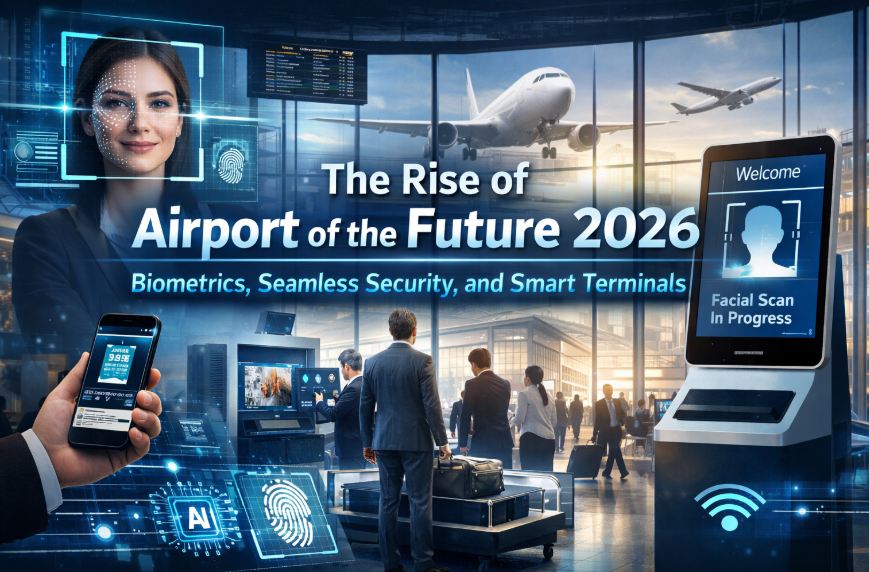 The Rise of “Airport of the Future 2026: Biometrics, Seamless Security, and Smart Terminals