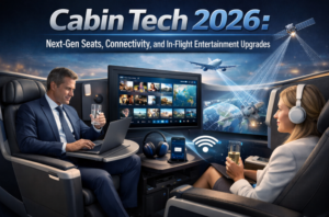 Cabin Tech 2026: Next-Gen Seats, Connectivity, and In-Flight Entertainment Upgrades