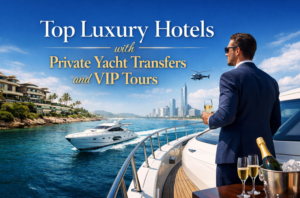 Top Luxury Hotels with Private Yacht Transfers and VIP Tours