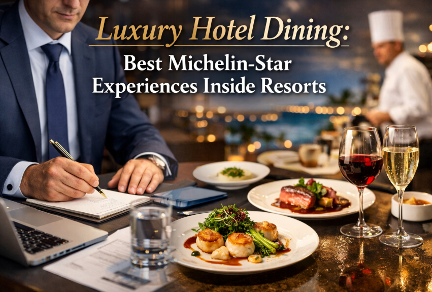 Luxury Hotel Dining: Best Michelin-Star Experiences Inside Resorts