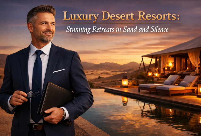 Luxury Desert Resorts: Stunning Retreats in Sand and Silence